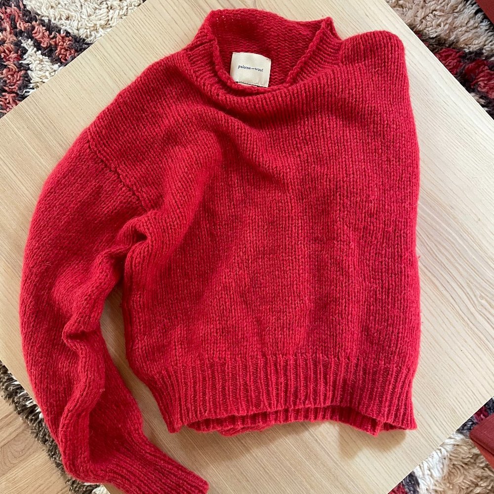 Red Paloma Wool Sweater